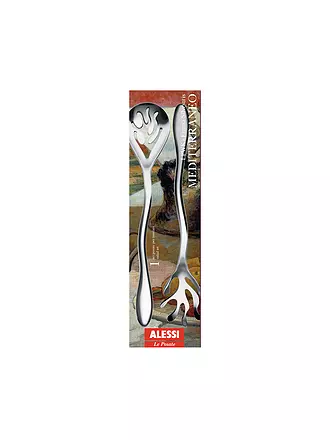 ALESSI | Salatbesteck Mediterraneo Edelstahl | 